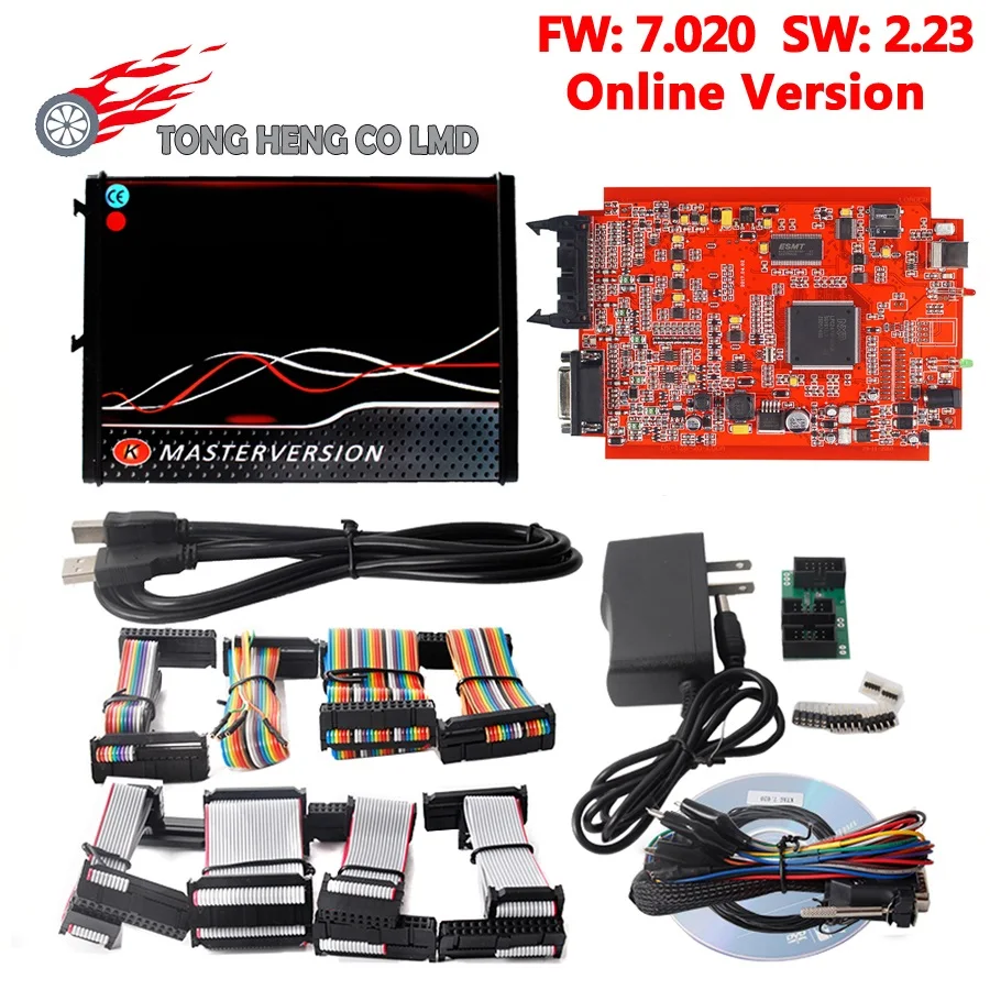 Verde/Rosso No Token Limited Kta-G K Tag V7.020 Sw V2.23 Master Ecu Chip Tuning Tool K-Tag 7.020 Versione Online