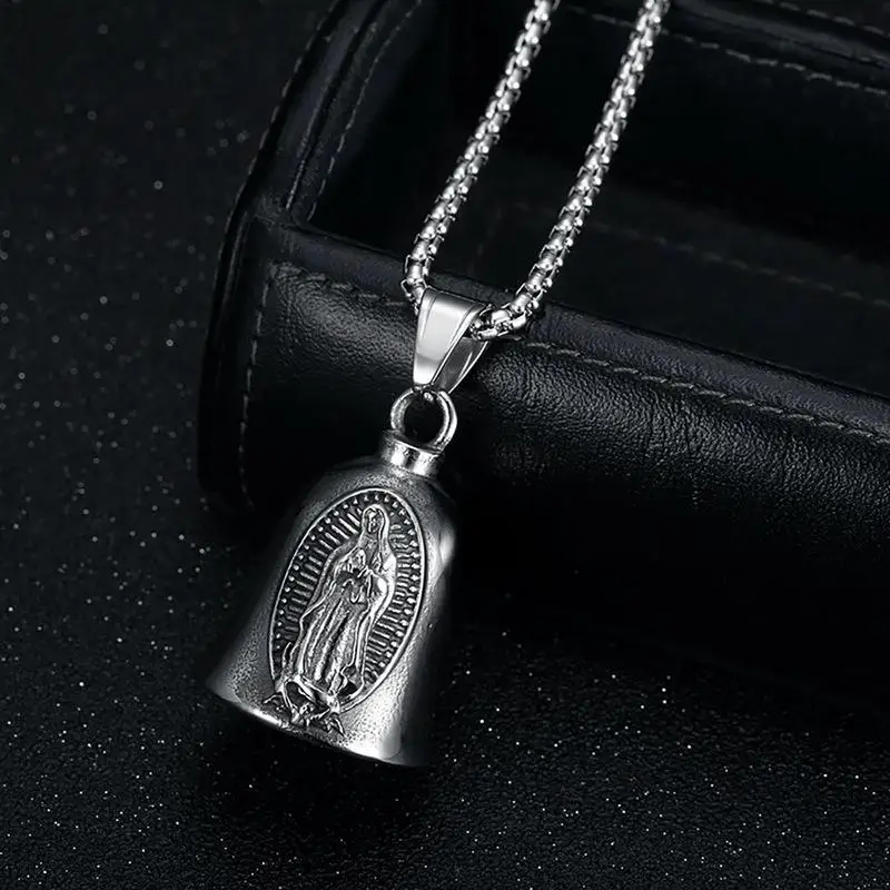 Moto Guardian Bell Bike Retro Punk Style Men Cross Lucky Bell Moto Guardian Bikers Campanello Da Equitazione In Acciaio Inossidabile