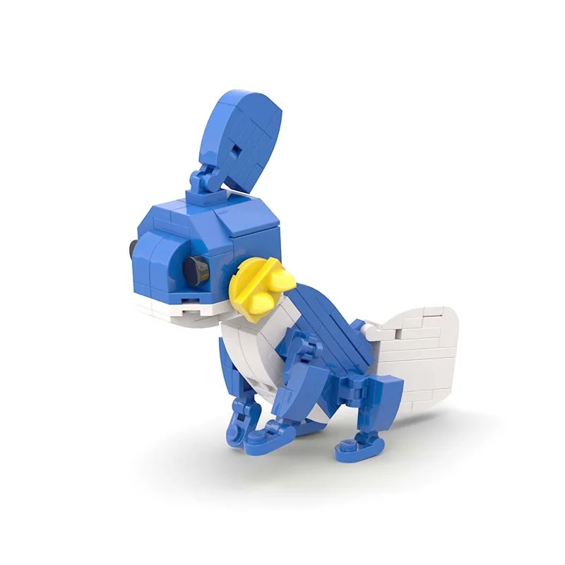 Pokemon Mudkip Brickheadz Building Big Blocks Mini Action Figure Toys