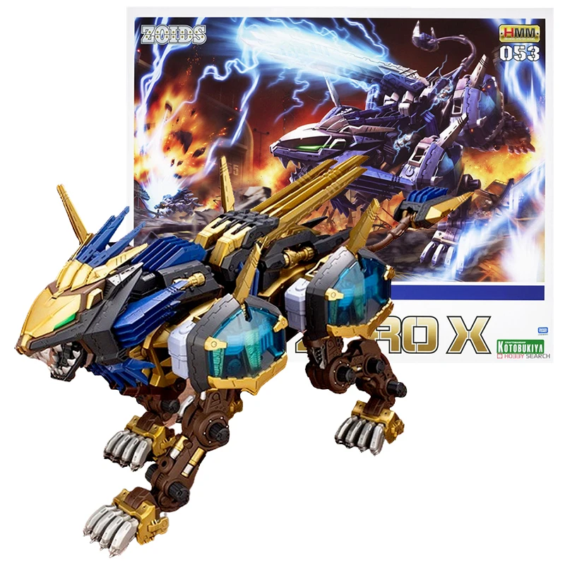 Bandai Genuine Highend Master Model Action Figure Zoids Ez-054 Liger Zero X Collection Anime Action Figure Giocattoli Per Bambini