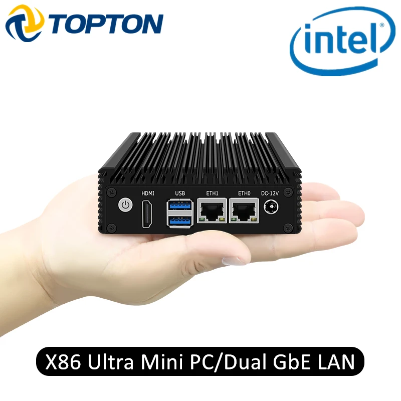 Kingnovy Pc Stick Senza Ventola Pentium N3700 N3160 Quad Core Windows 10/11 Pro Ultra-Mini Pocket Pc Gpio Dual Gigabit Lan 2 X Usb3.0