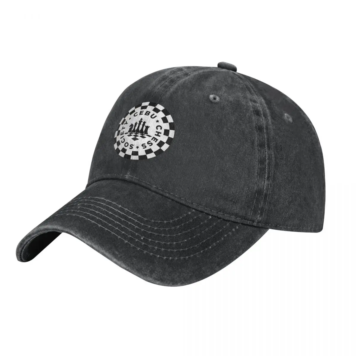 2024 Società Cebu Scacchi Divertente Berretto Da Baseball Cappelli Di Cotone Cappello Regolabile Moda Casual Berretto Camionista Cappello