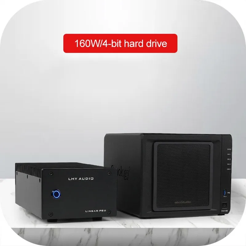 Tzt 160W Dc Alimentatore Lineare 2 Bit Hard Disk Dc 12V Uscita Ac 115V/230V Ingresso Per Synology Ds918 + Nas