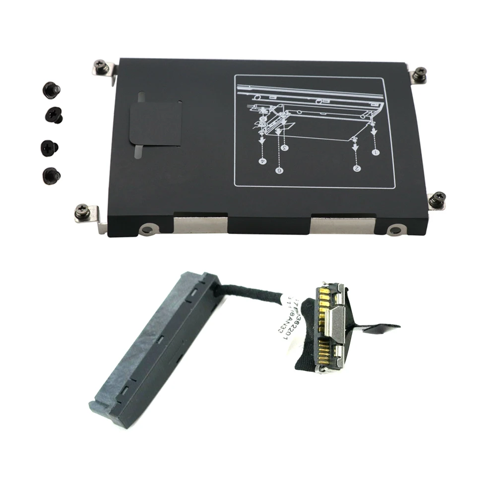 Hdd Caddy Con Connettore Per H 640 645 G1 G2 640-G1 645-G1 650 655 G1 Vassoio Hdd Con Cavo Hdd Con Viti