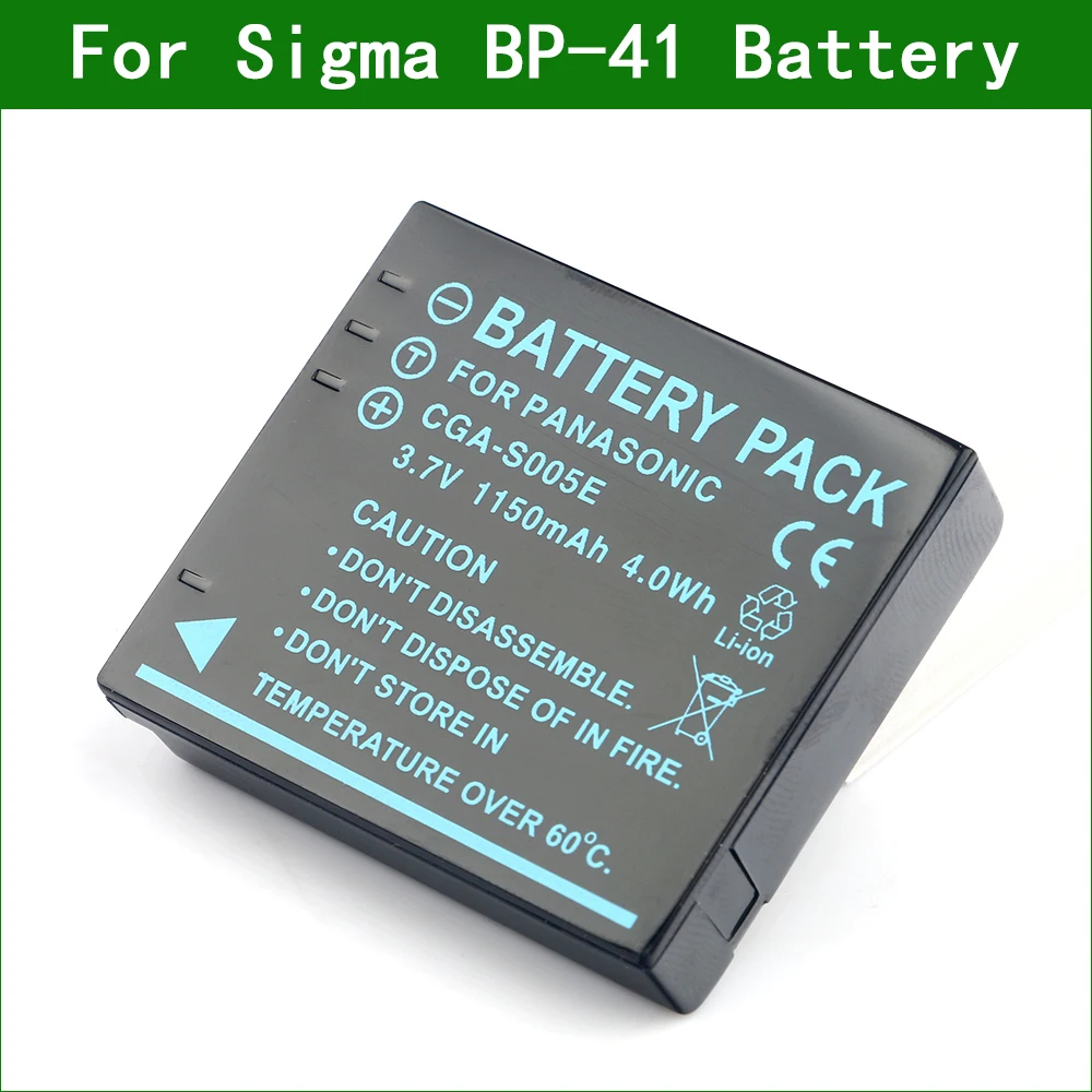 Lanfulang Bp-41 Bp41 Batteria Fotocamera Digitale Per Sigma Dp1 Dp2 Dp3 Merrill
