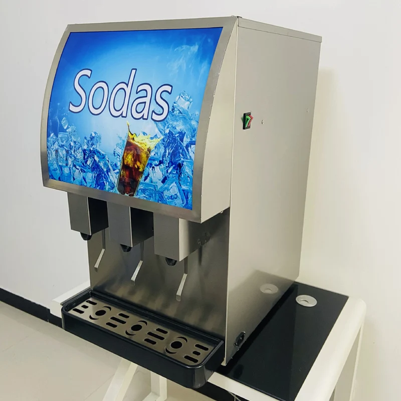 Pbobp Coke Machine Piccolo Miscelatore Istantaneo Commerciale Cola Gassata Sprite Juice Sciroppo Bubble Cold Bevitore