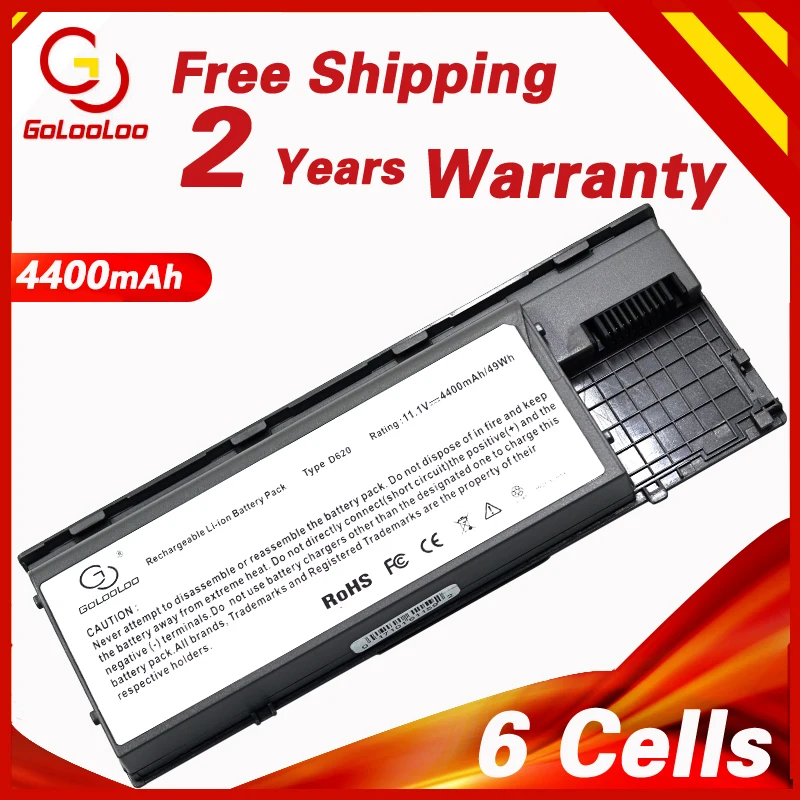 Batteria Del Computer Portatile Per Dell Latitude D620 Golooloo D630 D630C Precisione M2300 Latitude D630 Ud088 Tg226 Td175 Pc764 Fg442 Kd492