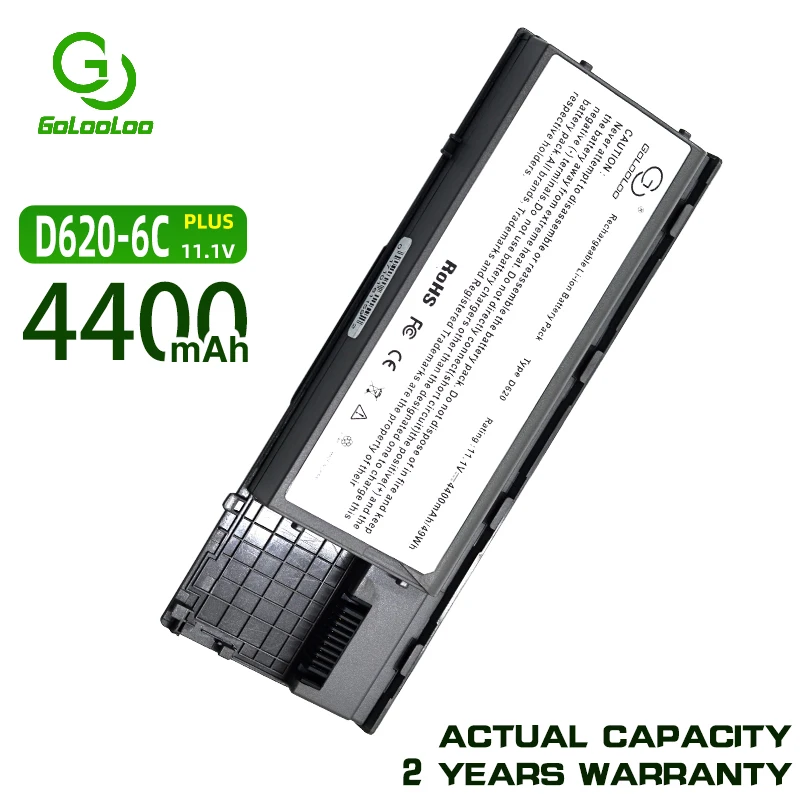 Batteria Per Laptop Golooloo Per Dell Latitude D620 D630 D630C Precisione M2300 Latitude D630 Ud088 Tg226 Td175 Pc764 Fg442 Kd492