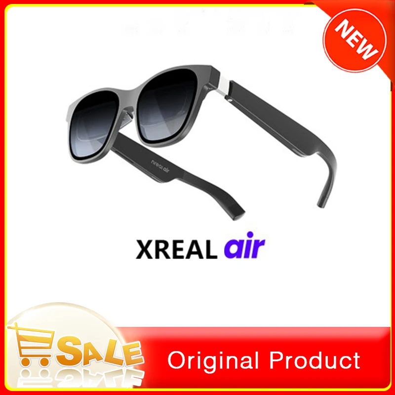 Xreal Air Smart Glasses Nreal Air Ar Glasses Occhiali Per Realtà Virtuale Guarda Lo Streaming E Il Gioco Su Pc/Android/Ios Cloud Games