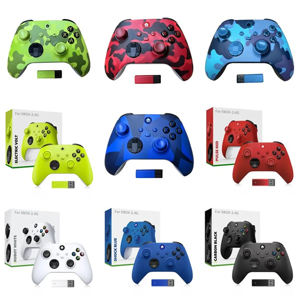 Gamepad Per Xbox Series X/S Controller Wireless Bluetooth Connected 2.4G Ricevitore Joystick Per Pc