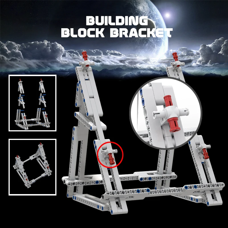 Moc Supporto Verticale Per Falcon 7965/75105/75212 (Solo Staffa) Blocchi Di Costruzione Mattoni Fai Da Te Ultimi Collezionisti Bambini Gfit