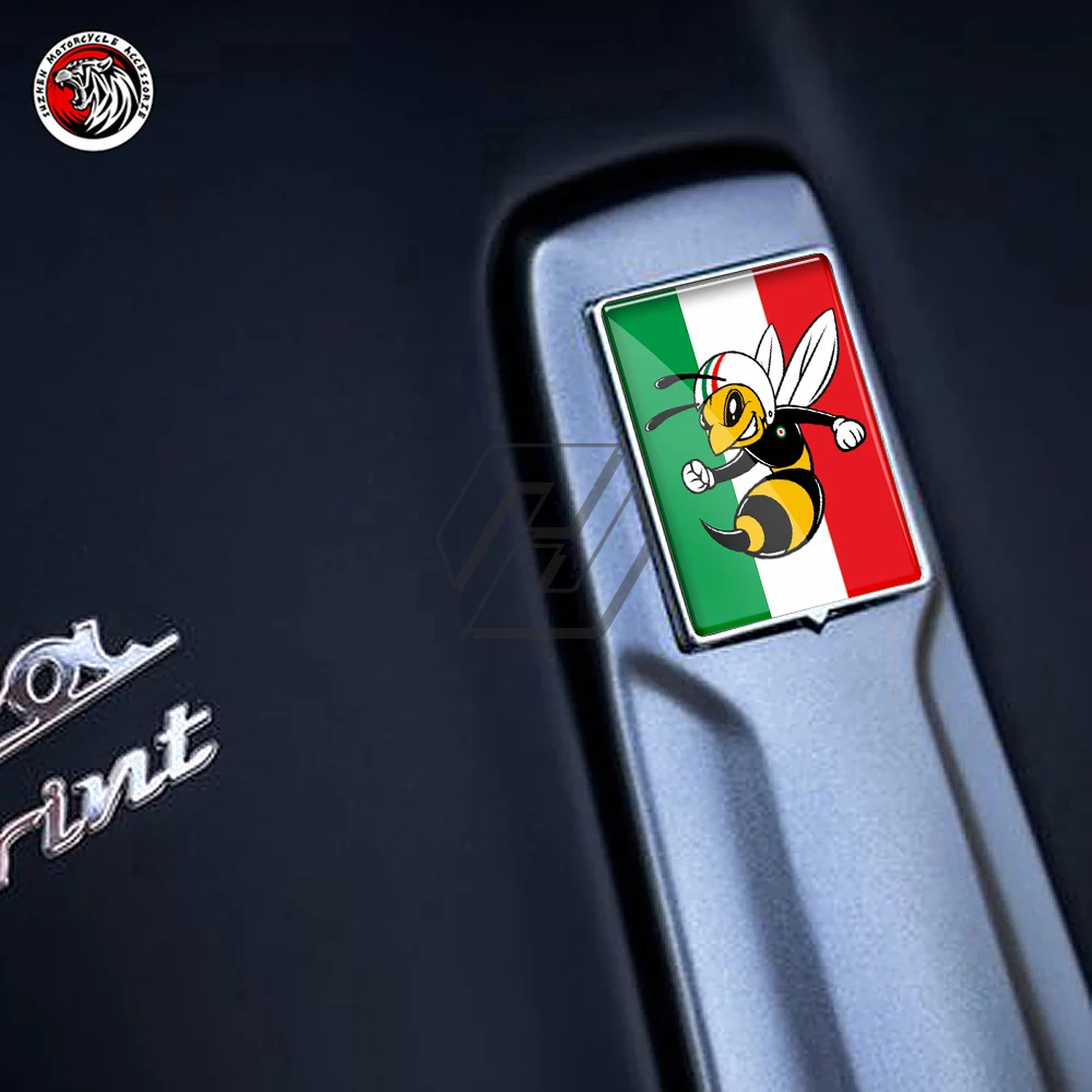 Badge Horncast Horn Cover Case Per Vespa Scooter Lx Primavera Sprint Gtv Gts 946 Px Clip-In Style