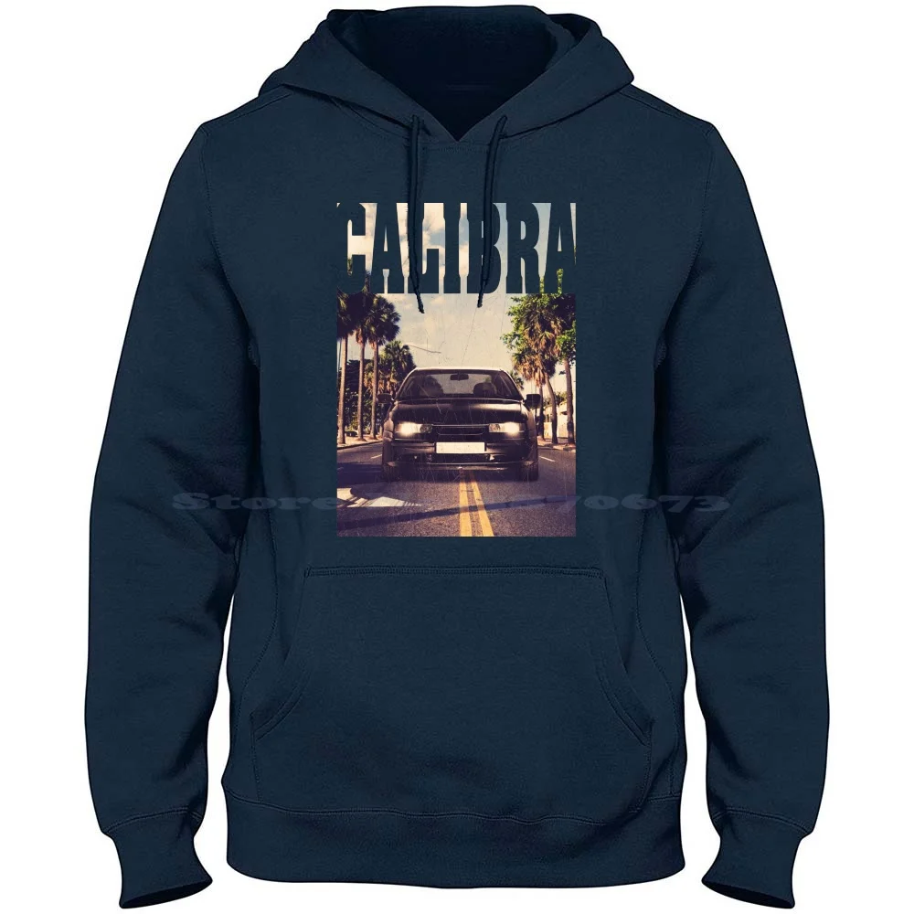 Calibra & Quot ; Palm Beach & Quot ; 100% Cotone Felpa Con Cappuccio Calibrazione Opel Calibra Appassionato Opel Calibra Lover Opel