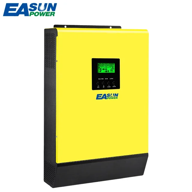 Easun Power Pv Inverter 5Kva 220V 380V 5000W Inverter Solare Ibrido Mppt 48V 5Kw Inverter Ibrido