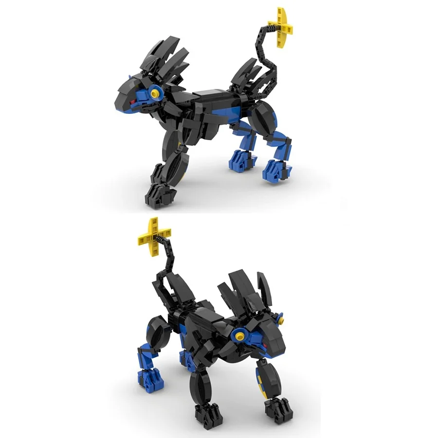 Pokemon Luxray Brickheadz Building Big Blocks Mini Action Figure Toys