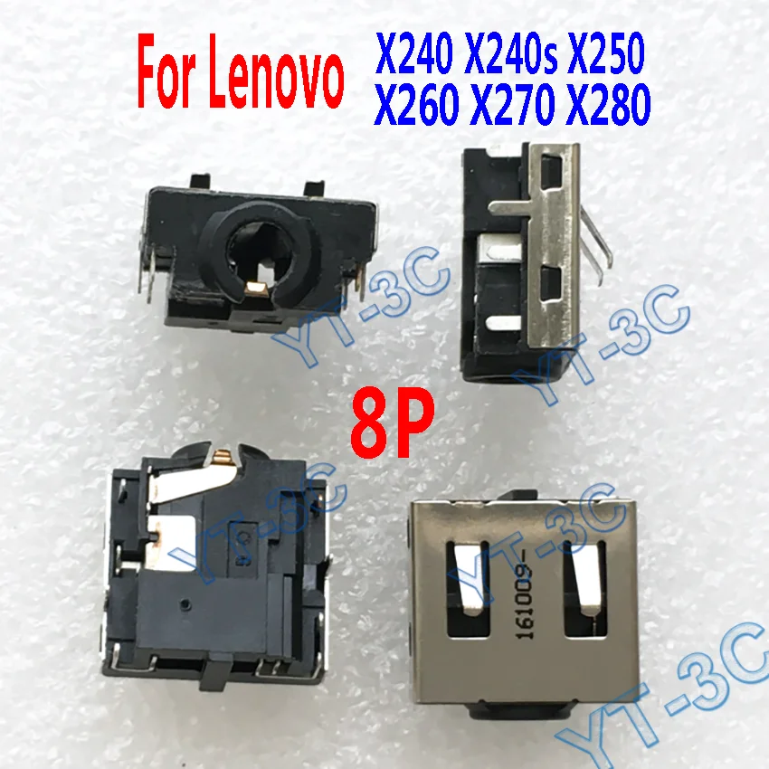 5Pcs New Laptop Audio Jack Headphone Port Connector Socket Laptop 3.5Mm 8P For Lenovo X240 X240S X250 X260 X270 X280