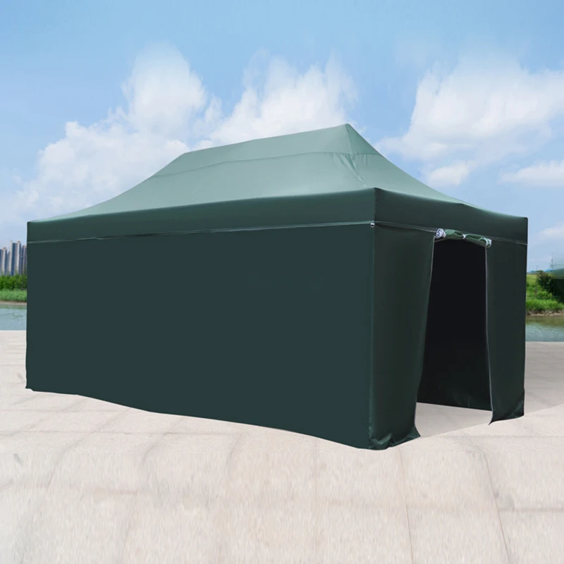 Home 3X3 Regens Ichere Markise Posto Auto Coperto Terrasse Pavillons Baldachin Outdoor Falt Markise Versenkbare Vierbeinige Zelt Verdickte