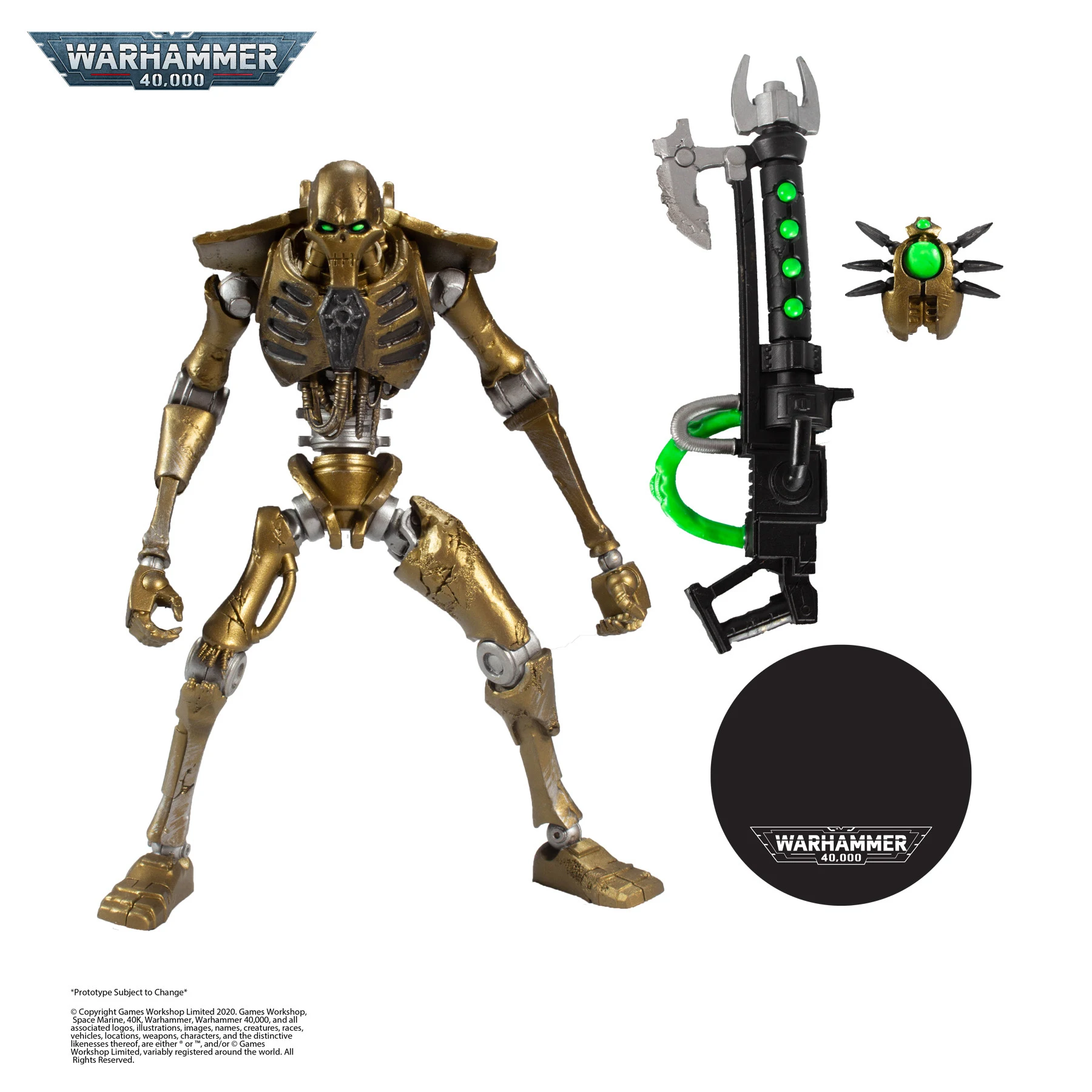 Mcfarlane Necrons Flayed Ones Flayer Action Figure Articolate Toys 17Cm