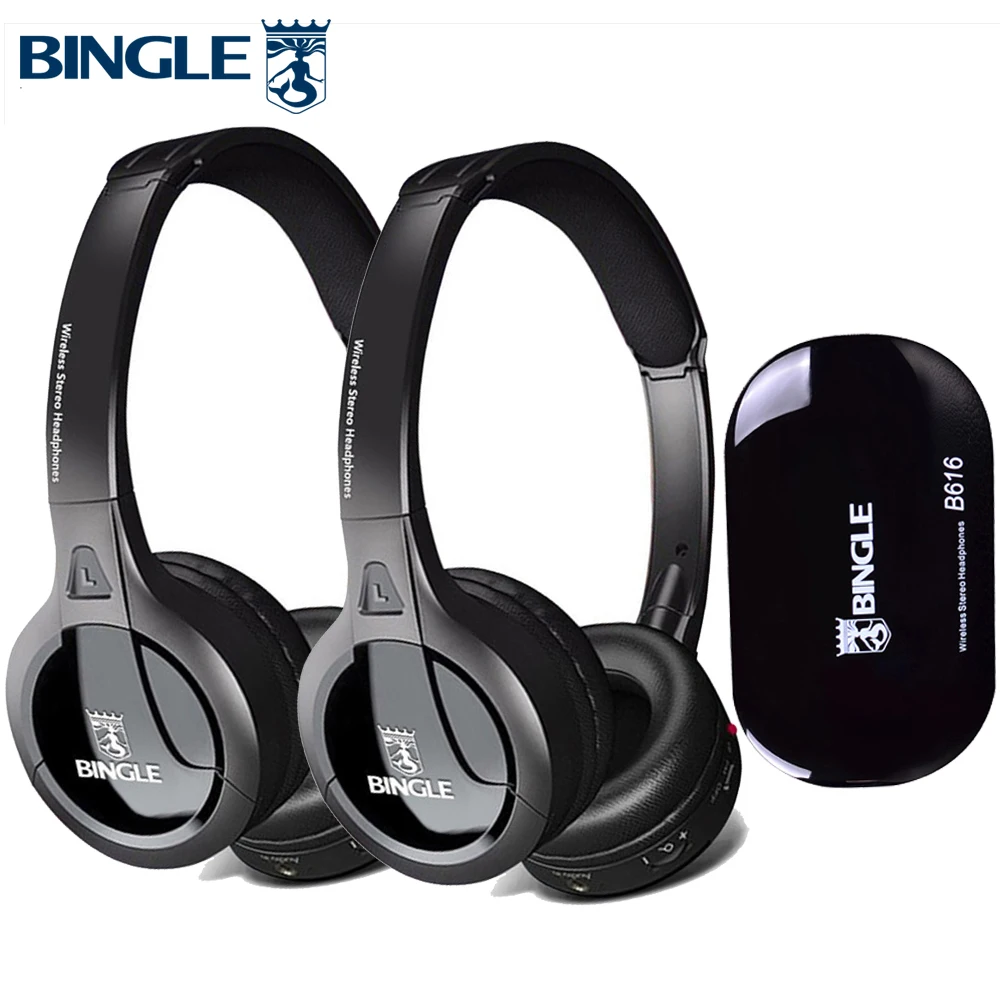 Confezione Da 2 Funzioni Radio Surround Sound Cuffie Cordless Auricolari Cuffie Tv Wireless Per Xbox 360 Gioco Ps4 Samsung Lg Sony Tv