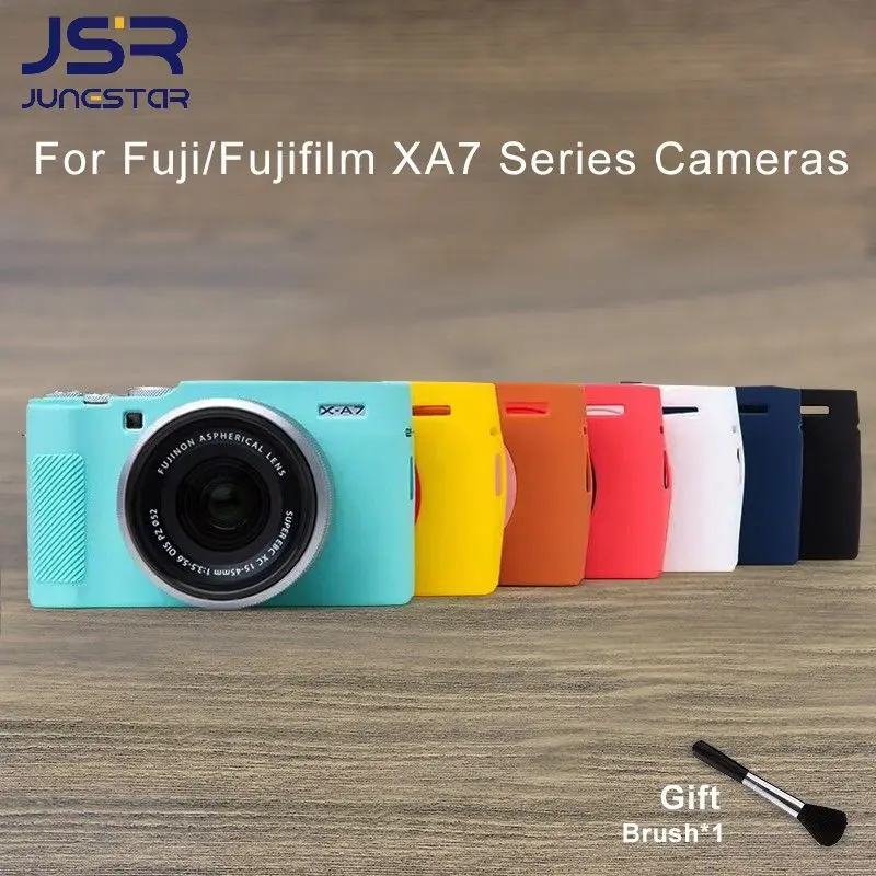 Per Fuji Xa7 Fujifilm X-A7 Custodia Protettiva In Silicone Per Armatura Custodia Protettiva Per Fujifilm Xa7 Fuji X-A7 Fotocamera Mirrorless