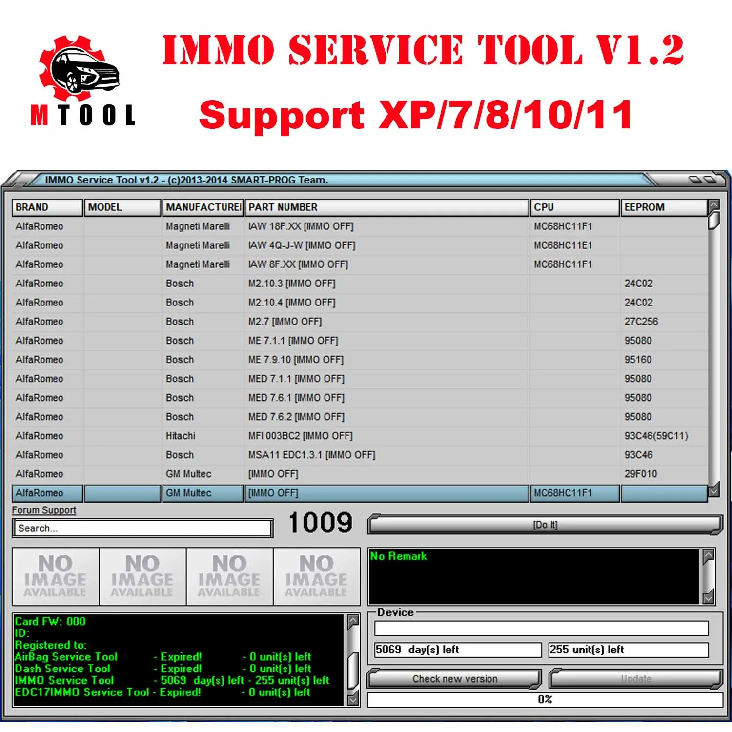 2019 Edc 17 Immo Service Tool V1.2 Pin Code E Immo Off Funziona Senza Registrazione Per Alfaromeo Audi Bmw Citroen Fiat
