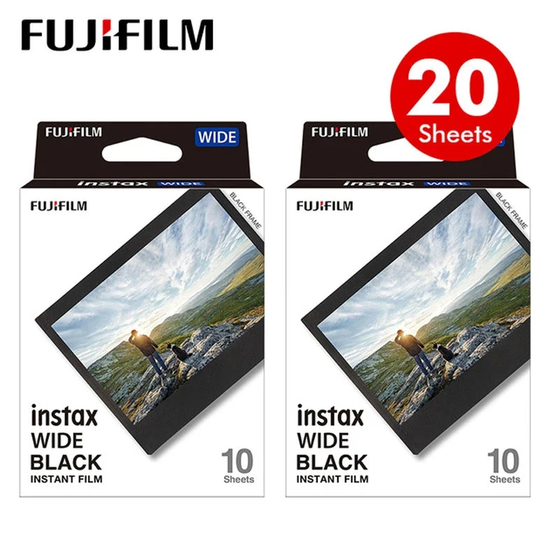 Fujifilm Instax Wide Film Bordo Bianco Istantaneo Per Fotocamera Fuji 100 200 210 300 500Af Lomografia Wide Link Wide