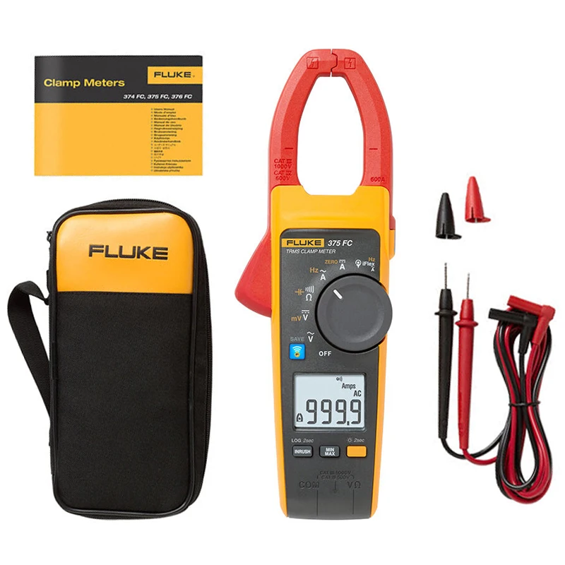 Misuratore Digitale Fluke 375 Fc True-Rms 600A Ac/Dc Clamp Meter