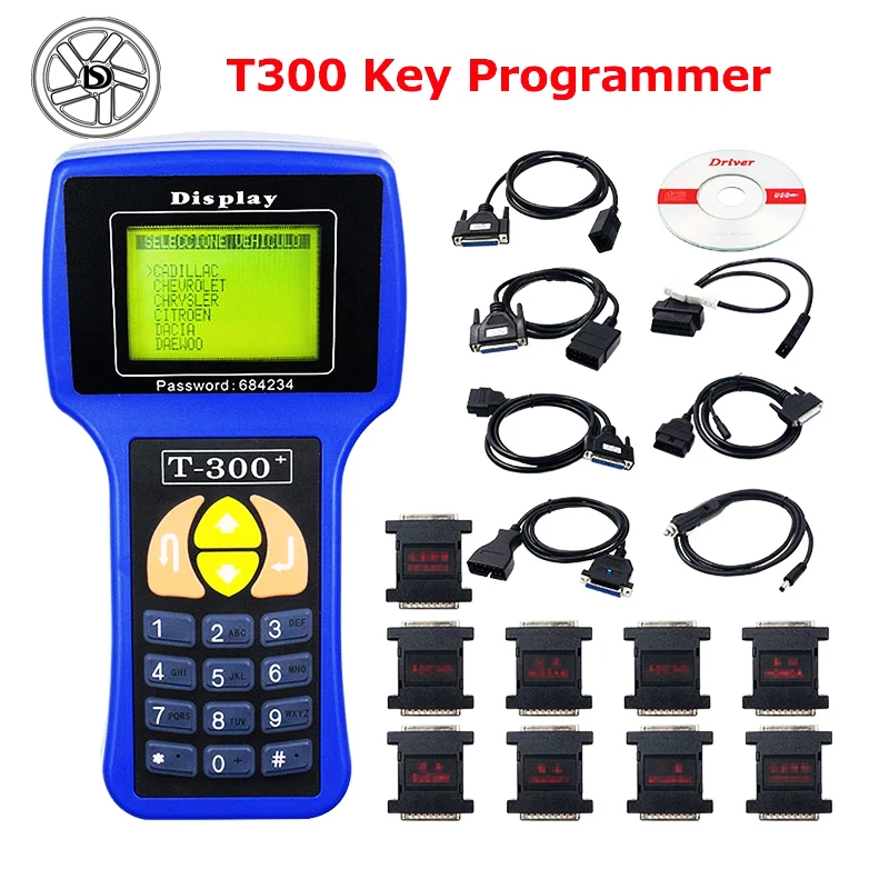 Il Più Nuovo Programmatore Di Chiavi T300 V21.3 Programmatore Di Chiavi Auto Opzionale Inglese/Spagnolo V21.3 Creatore Di Chiavi Per Auto Programmator