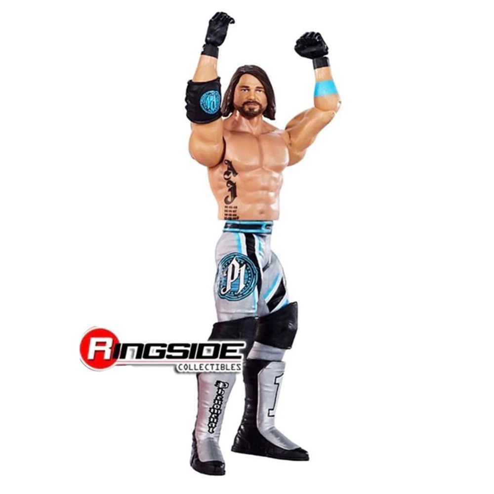 Ra Aj Style Wwe Aew Action Figure Wrestling Championship Display Collection Figure Festival Gift