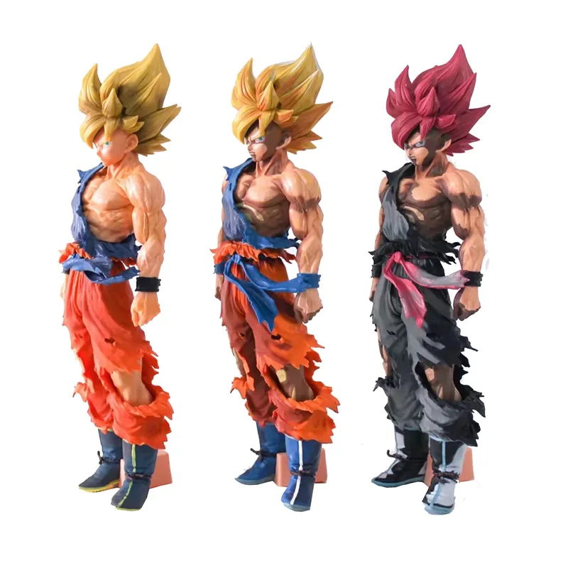 35Cm Son Goku Super Saiyan Figure Dragon Ball Z Super Master Stars Piece The Son Goku Manga Figurine Modello In Pvc Giocattoli Per Bambini