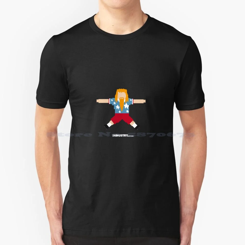Maglietta Foot-T 'Ginger Bear' Maglietta 100% Cotone Usa Football Alexi Lalas