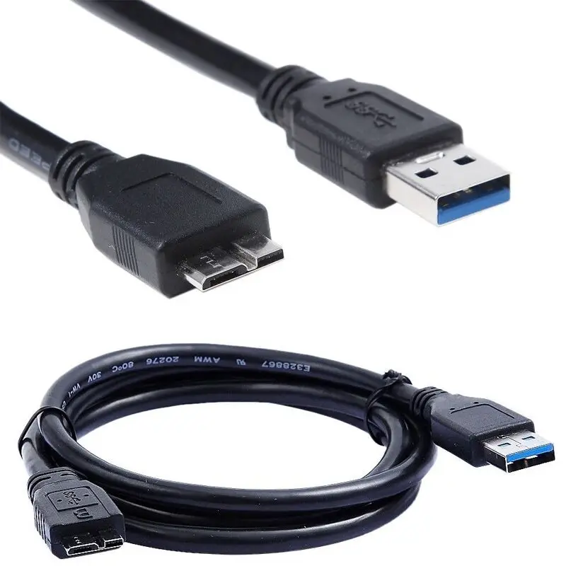 Nuovo Cavo Cavo Di Sincronizzazione Dati Caricabatterie Usb 1.8 Da 3.0 M Per Lacie Porsche Design P'9223 120Gb 9000342 1Tb 9000293