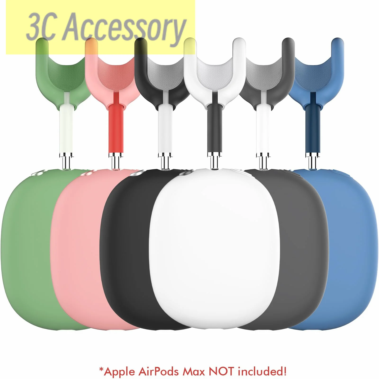 Custodia In Silicone Per Uso Alimentare Per Airpods Max Cover 2 In 1 Per Apple Airpods Max Accessori Per Cuffie Custodia Per Cover