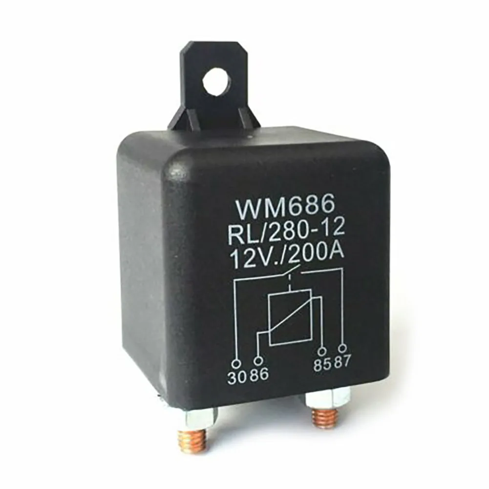 Auto General Relay 4Pin Over 200A 12V Dual Battery Isolator Relay Start On/Off Car Power Switch Unità Di Controllo Automobilistica