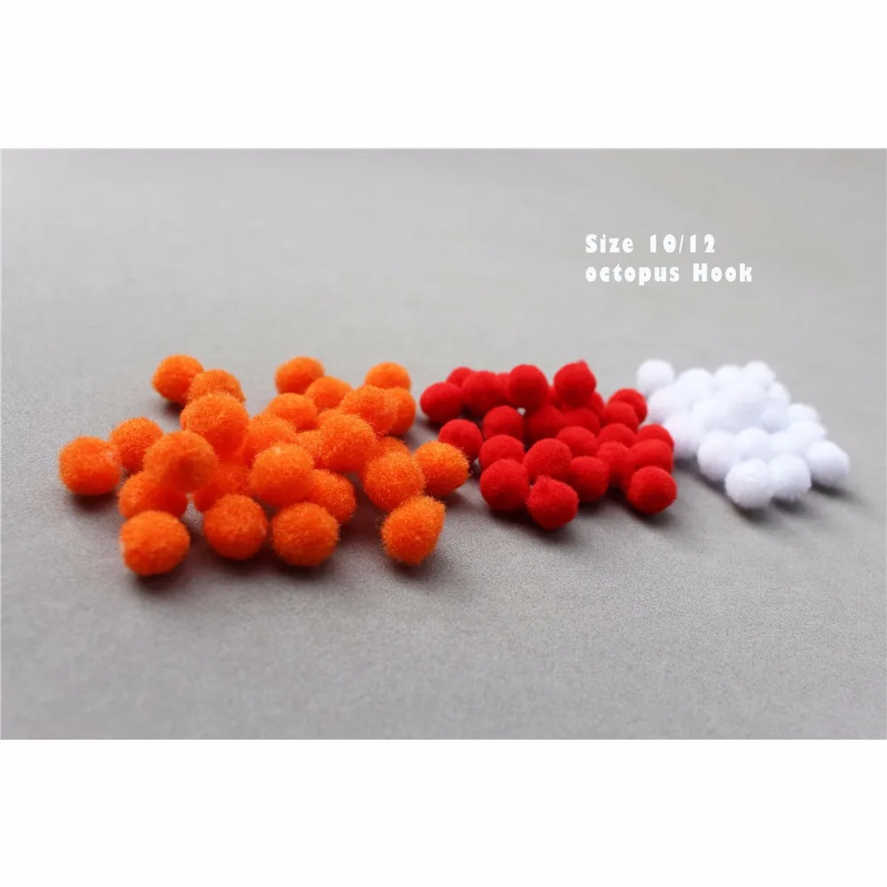 Tigofly 100 Pz/Lotto 3 Colori Glo Bug Pesca A Mosca Trota Fly Egg Bug Fly Legatura Materiali