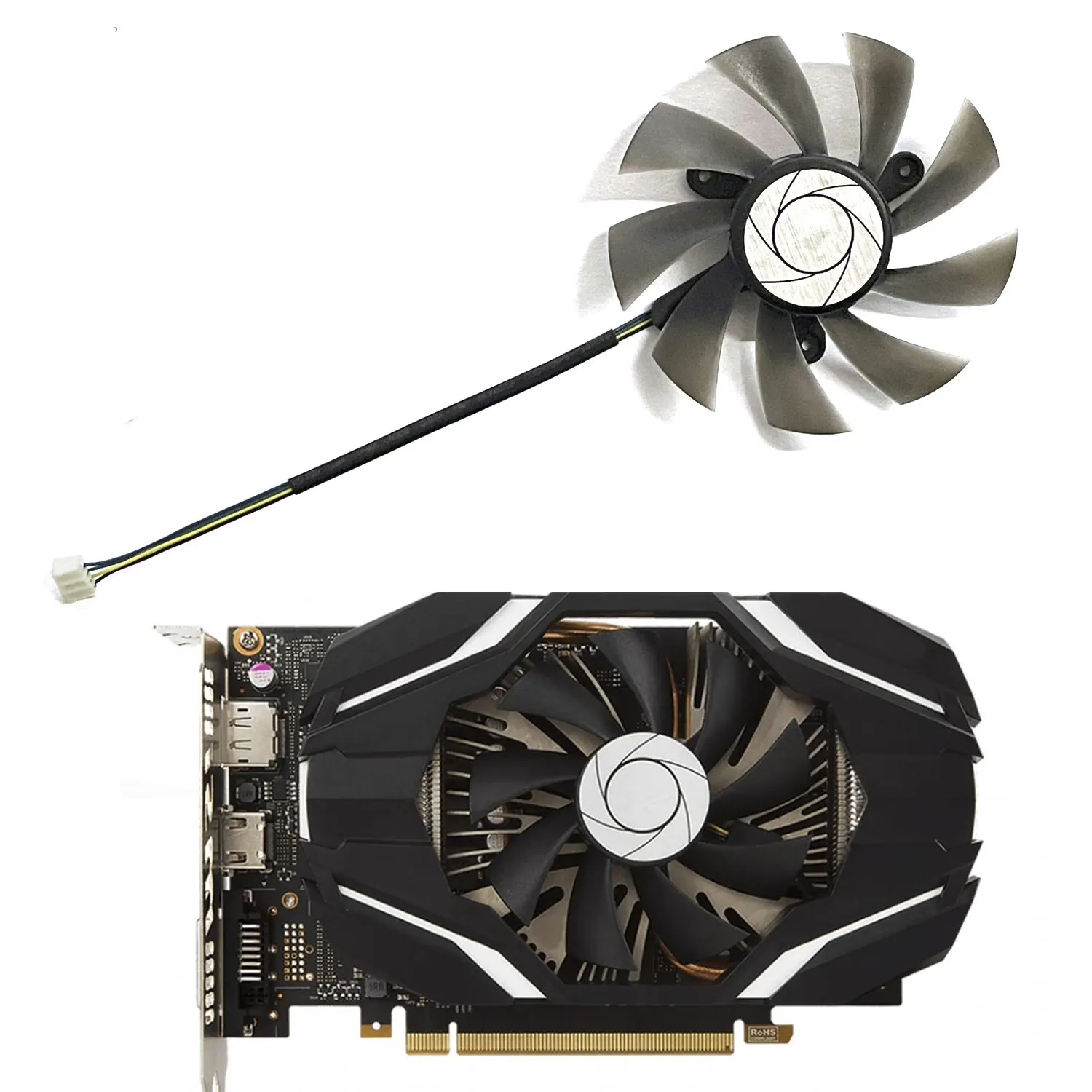 Msi Gtx 1060 Itx Oc 6G Gtx950 R7 360 2 Gd5 Gtx1060 Oc 3G Ventola Grafica Ha9015H12Sf-Z 12V 0.45A 4000Rpm Nuove Caratteristiche