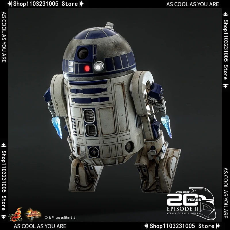 Hot Toys Star Wars Prequel 2: 18Cm Attacco Di Clone R2-D2 1:6 Bambola Del Tesoro Proporzionale R2-D2