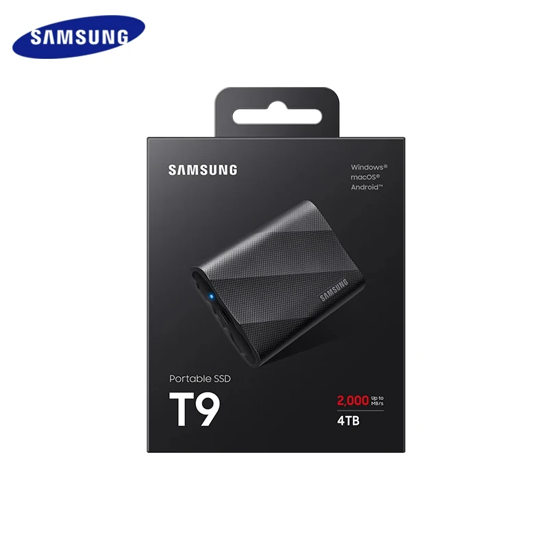 Samsung Pssd T9 4Tb 2Tb Disco Rigido Esterno Disco A Stato Solido 1Tb Usb 3.2 Gen 2X2 Ssd Portatile T9 Per Pc Desktop Portatile