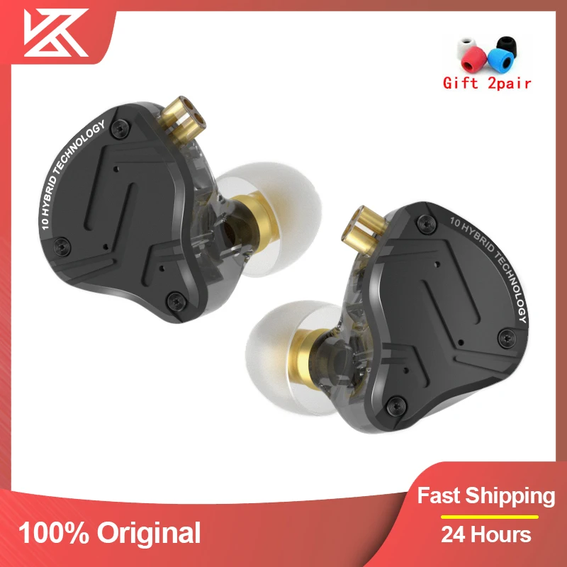 Kz Zs10 Pro X Hifi Bass Metal Hybrid In-Ear Auricolare Sport Noise Cancelling Auricolari Kz Zsn Pro As16 Pro As12 Zsx Zex