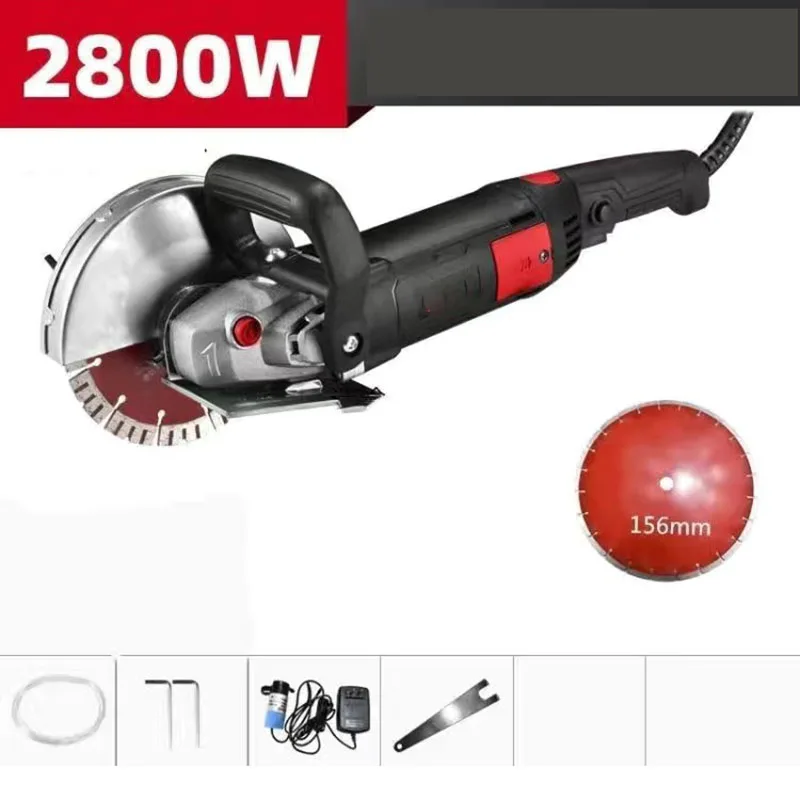 2800W Electric Wall Chaser Steel Concrete Groove Cutting Machine 6000R/Min Slotting Machine Sega Circolare Utensili Elettrici 35Mm