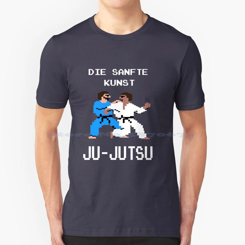 Ju-Jutsu Retrotame Ju-Jutsukas T-Shirt T Shirt 100% Cotone Tee Jujutsu Retrogamer Retrogaming Sensei Ju Jutka Ju Jutsu