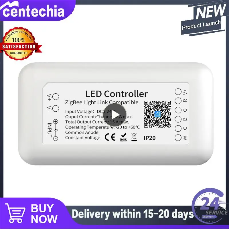Mini Strip Light Controller Dc12 Endurable Dimmerabile Controllo Vocale Cambia Colore Per Amazon Alexa Led Strip Smart Switch 15A