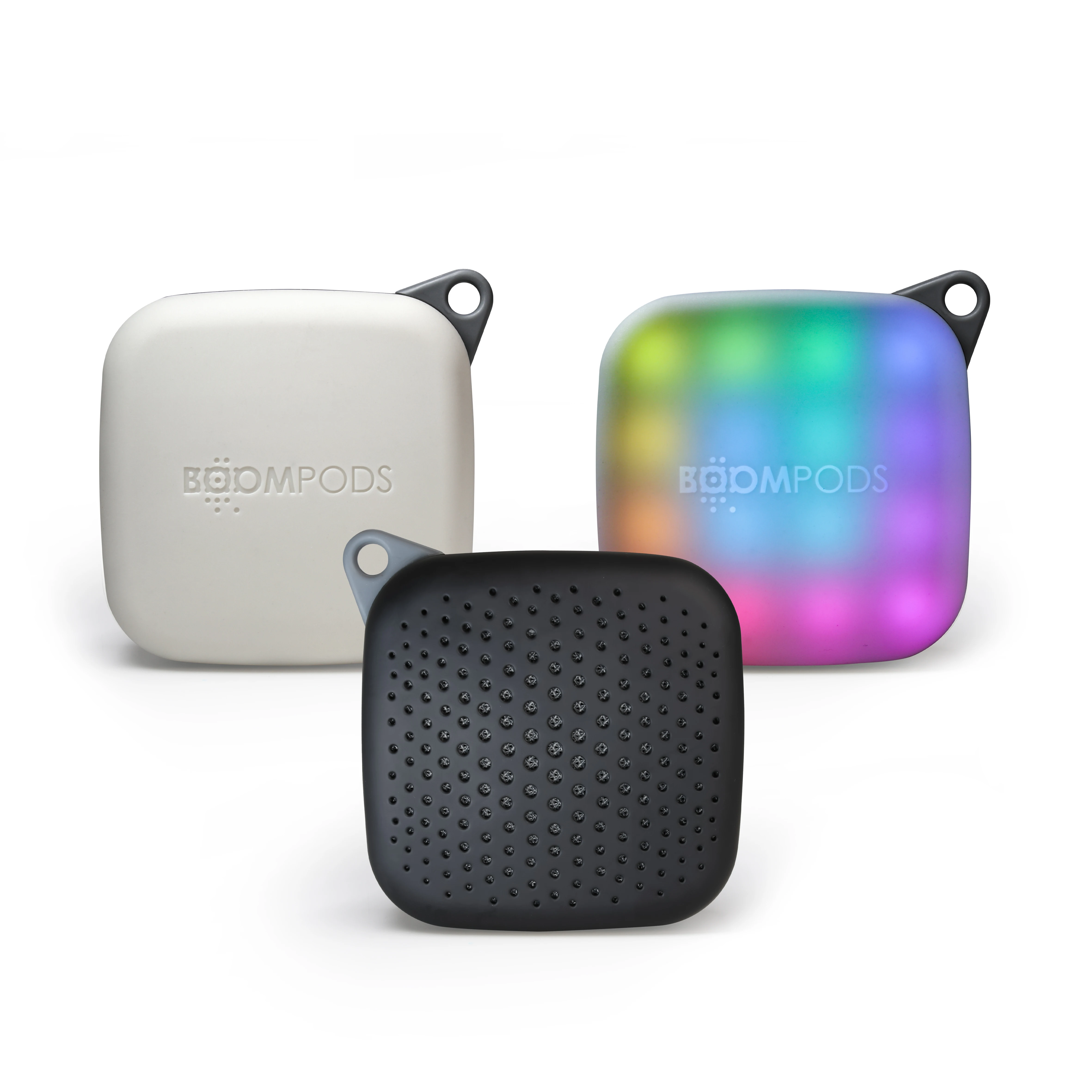 Boompods Rhythm Party Speaker Bluetooth App Control Lighting Ocean Material Waterproof Portable Disco Eq Regolazione Selfie Shot