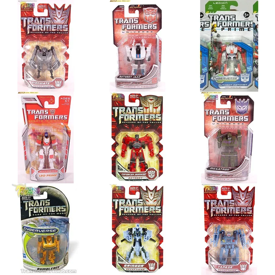 Trasformatori Originali Action Figure Giocattolo Modello Di Deformazione Di Megatron Di Jazz Megatron Autobot Del Freno Rumoroso Della Strada Laterale