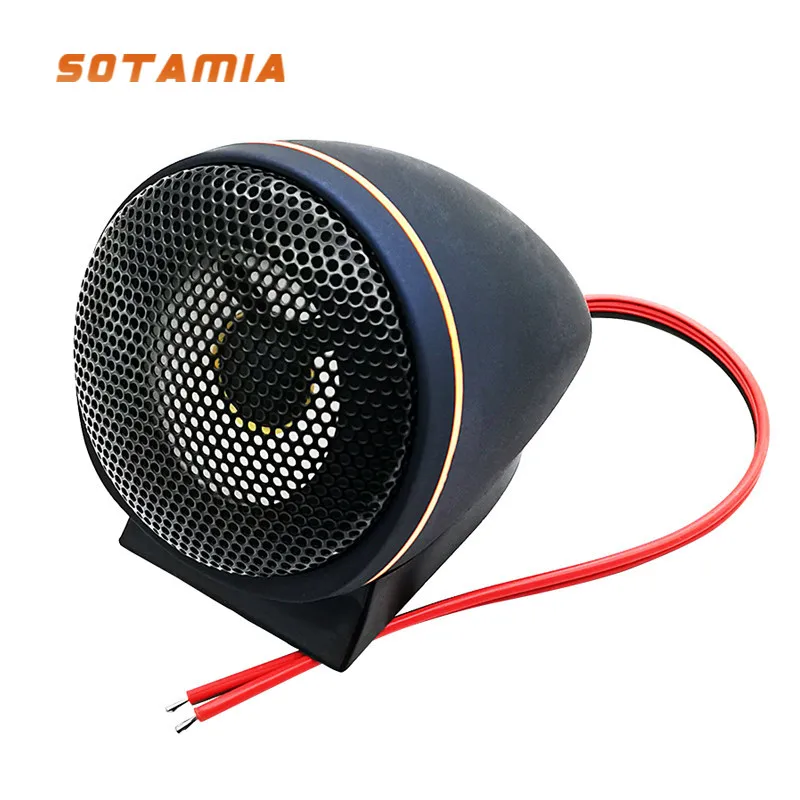 Sotamia 2Pcs Altoparlante Esterno Tweeter Per Auto Altoparlante 4 6 Ohm 30W Tweeter Midrange Regolabile Per Audio Treble Driver