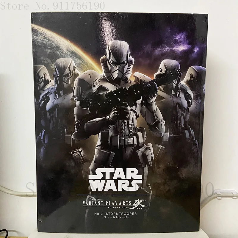 Star Wars Figure Play Arts Stormtrooper Figure Boba Fett Darth Maul Vader Joint Mobile Collection Model Toy Doll Regalo Di Natale