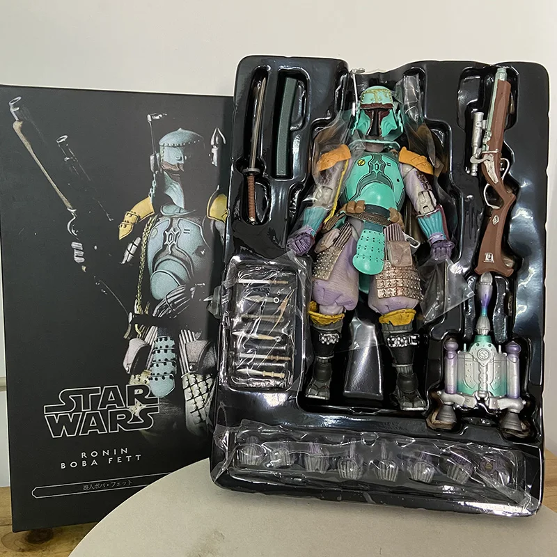Star Wars Figura Darth Maul Vader Boba Fett Figura Samurai Taisho Death Star Armor Akazonae Royal Guard Taikoyaku Action Figures