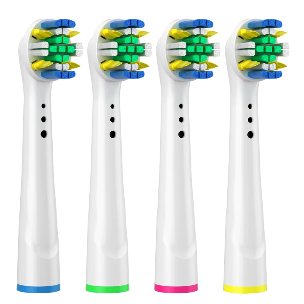 Ricarica Testine Di Ricambio Per Spazzolino Da Denti Compatibile Con Braun Oral B Floss Spazzolino Elettrico Pro 1000 3000 5000 7000 Action