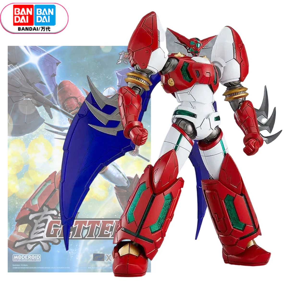 Gsc Original Moderoid Shin Getter 1 Super Robot Assembly Action Figure Robot Model Toys