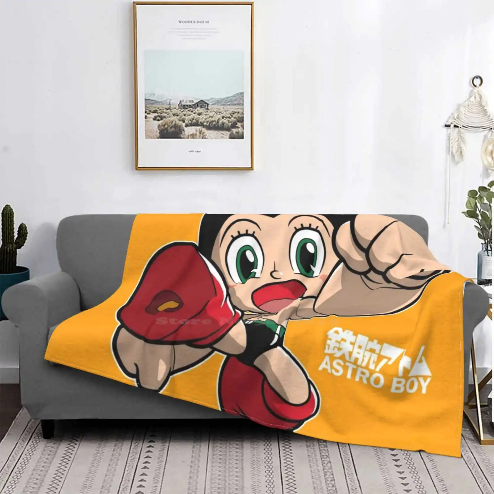 Mighty Atom! Tutte Le Dimensioni Coperta Con Copertura Morbida Decorazioni Per La Casa Biancheria Da Letto Mighty Atom Astro Boy Osamu Tezuka Robot Ch